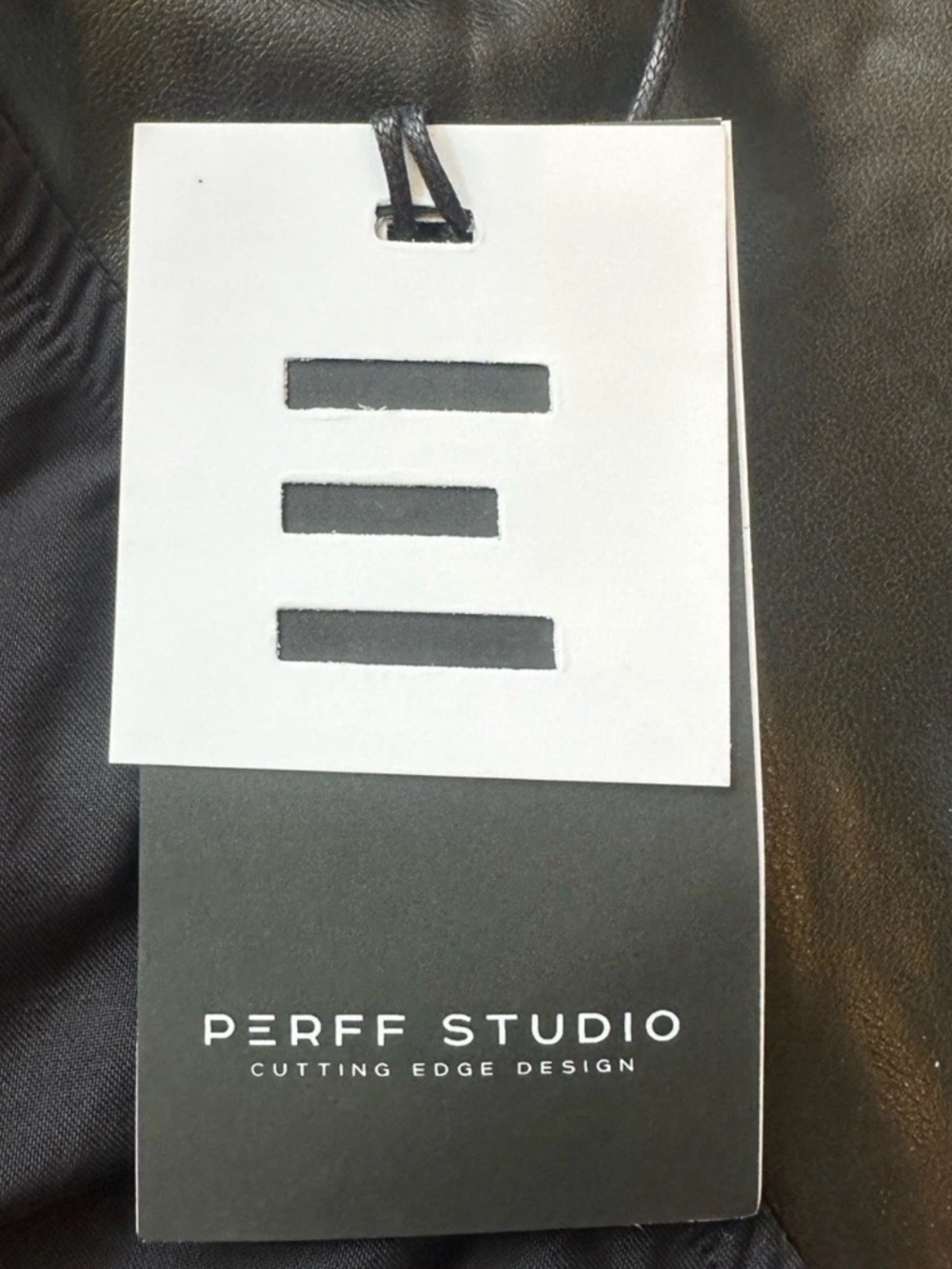 NWT Perff Studio Portugal Luxe Black Tapered Pants - S - Picture 6 of 10